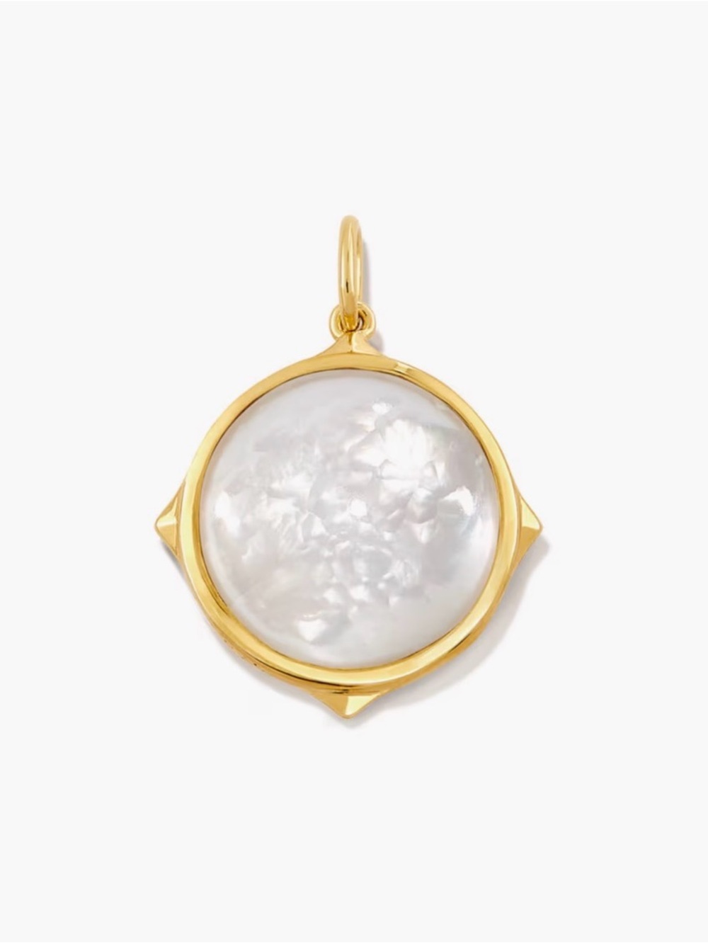 Kendra Scott Matilda Mother-of-Pearl Gold Vermeil Pendant